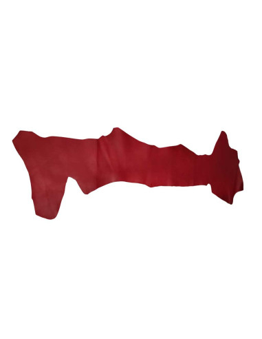 Red Cowhide Skirt