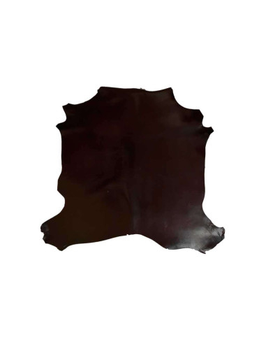 PIEL DE CABRA LISA MARRON CHOCOLATE