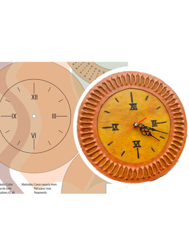 PATRONES PARA HACER UN RELOJ DE CUERO